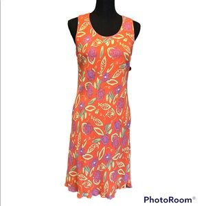 Floral print dress